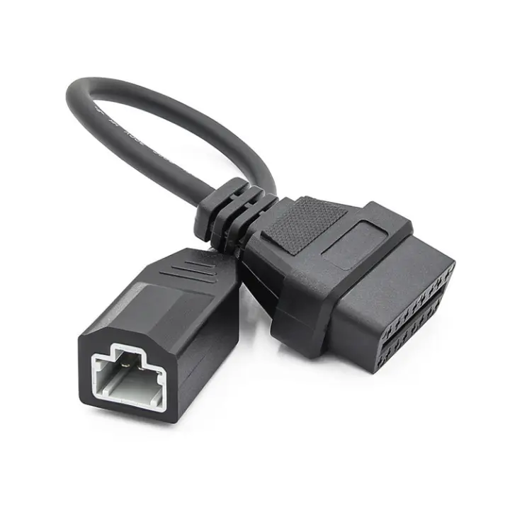 El cable de conversión OBD de 3 pines a 16 pines es adecuado para el cable de conexión de automóviles antiguos - 1