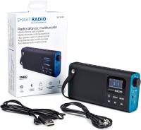 Radio FM portátil 3 en 1, Altavoz Bluetooth, Batería Recargable y Reproductor de Audio Desde Tarjeta Micro SD. Smart Radio de - details 0
