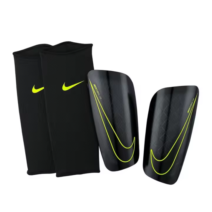 Nike Espinillera Niños Negro Calcetín Máxima Sujeción - 1