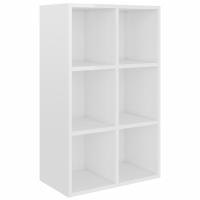 vidaXL Estantería/Aparador madera contrachapada 66x30x98cm Blanco, Negro, Roble Sonoma Mueble Almacenaje Estantería para Oficina, Estudio, Dormitorio Estantería/Librería/ mueble de Almacenamiento - details 7