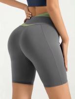MOV Los Pantalones cortos de la Yoga de los pantalones cortos de la aptitud para las Mujeres - details 15