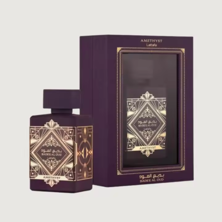 LATTAFA BADEE AL OUD AMETHYST - VIOLET 100 ML ENVIO 24H PERFUME ORIGINAL - 1