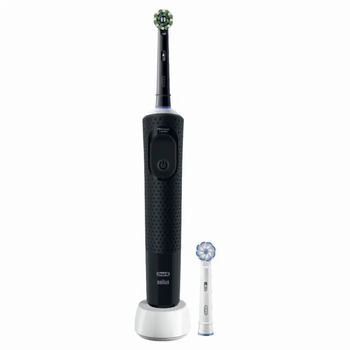 CEPILLO DENTAL ELÉCTRICO BRAUN VITALITY PRO / COLOR NEGRO / 3 MODOS DE CUIADOS / TEMPORIZADOR INTEGRADO - 1