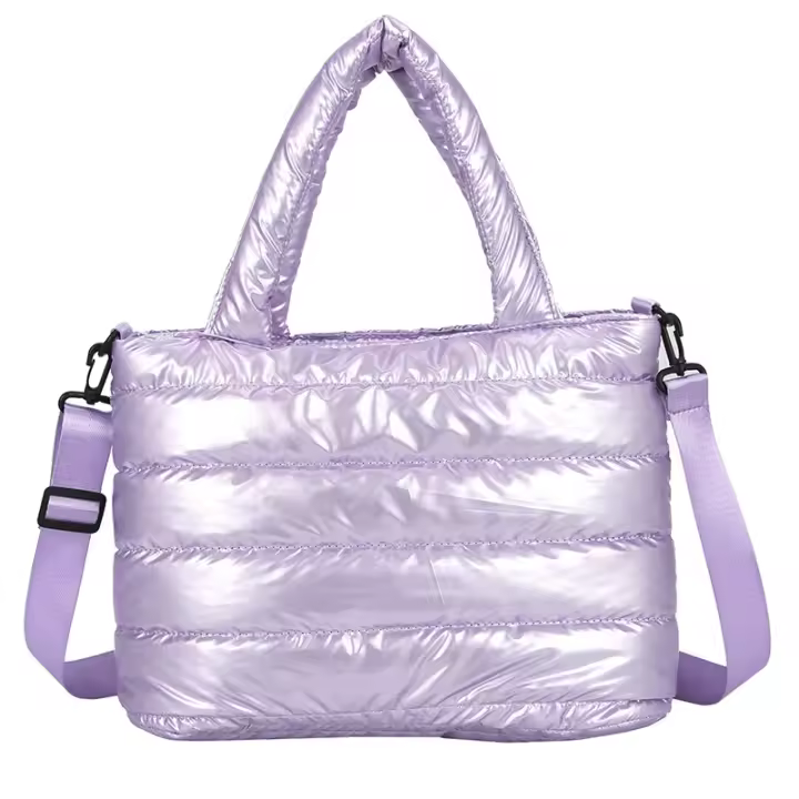 Bolso de mano esponjoso para Mujer, Bolso de hombro para Mujer, Bolso de hombro para Mujer - 1
