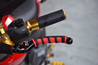 Cubierta Antideslizante Para Manillar De Motocicleta Universal Funda Protectora Para Freno Y Embrague De Bicicleta Accesorios De Equipo De Levas De Silicone Y Esponja Tamaño 9.5x1.8cm Colores Variados - details 4