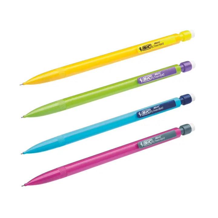 Portaminas Bic Matic punta 0,7 mm COLOR AMARILLO 1 PORTAMINAS - 1