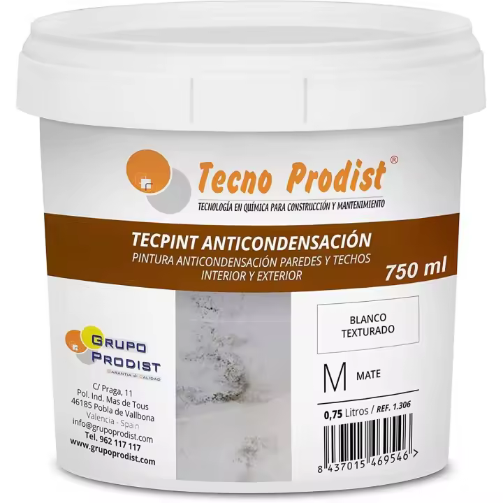 Tecno Prodist Tecpint Anticondensación - Pintura Anticondensación (BLANCO) - 1