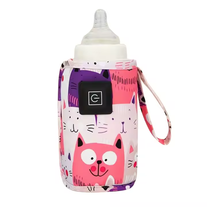 Calentador De Botella USB Portátil Para Alimentos Y Bebidas Aislado Para Carrito De Bebé Calentador De Leche Y Agua Para Lactancia - 1