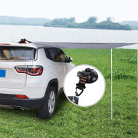 Succión De Coche Tienda De Camping Portátil 360 Grados Giratorio Dije De Nylon Reforzado Ancla De Goma Para Viajes Al Aire Libre - details 2