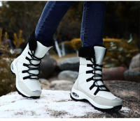 Botas De Invierno Para Mujer Calidad Superior Cómodas Y Seguras Para Caminar Botas De Nieve Con Cordones Impermeables Talla 36-42 - details 11