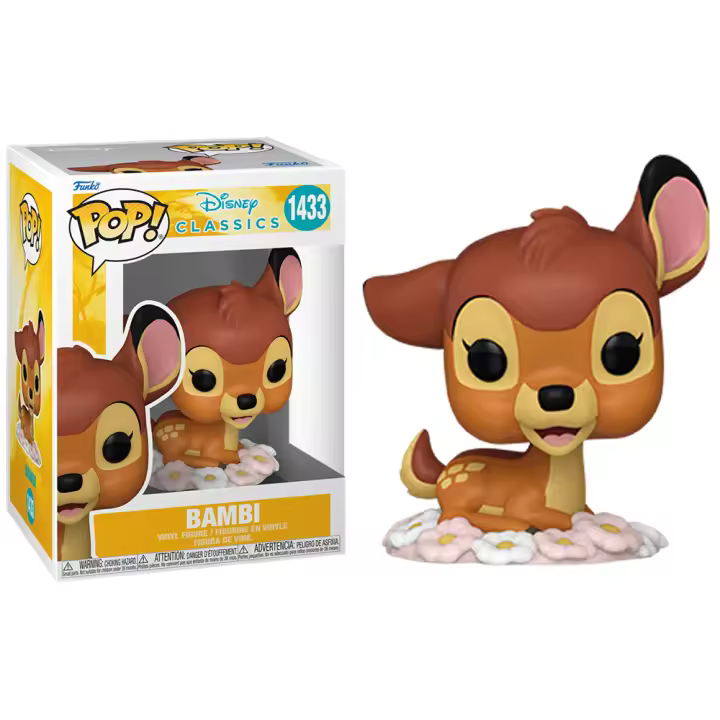 FUNKO POP! CLÁSICOS DISNEY - BAMBI, 65664, Nº1433, TIENDA CON LICENCIA OFICIAL - 1