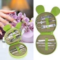 Juego de 7 cortaúñas, juego de manicura, juegos de manicura y pedicura, kit profesional de cuidado de uñas de acero inoxidable, juego de cortaúñas con herramientas para uñas. - details 4