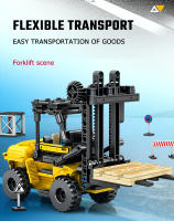 SEMBO Kit De Bloques De Construcción Para Niños Camión Excavadora De Vehículos De Ingeniería De La Ciudad Juguete De Artesanía Para Niños Mayores De 6 Años - details 5