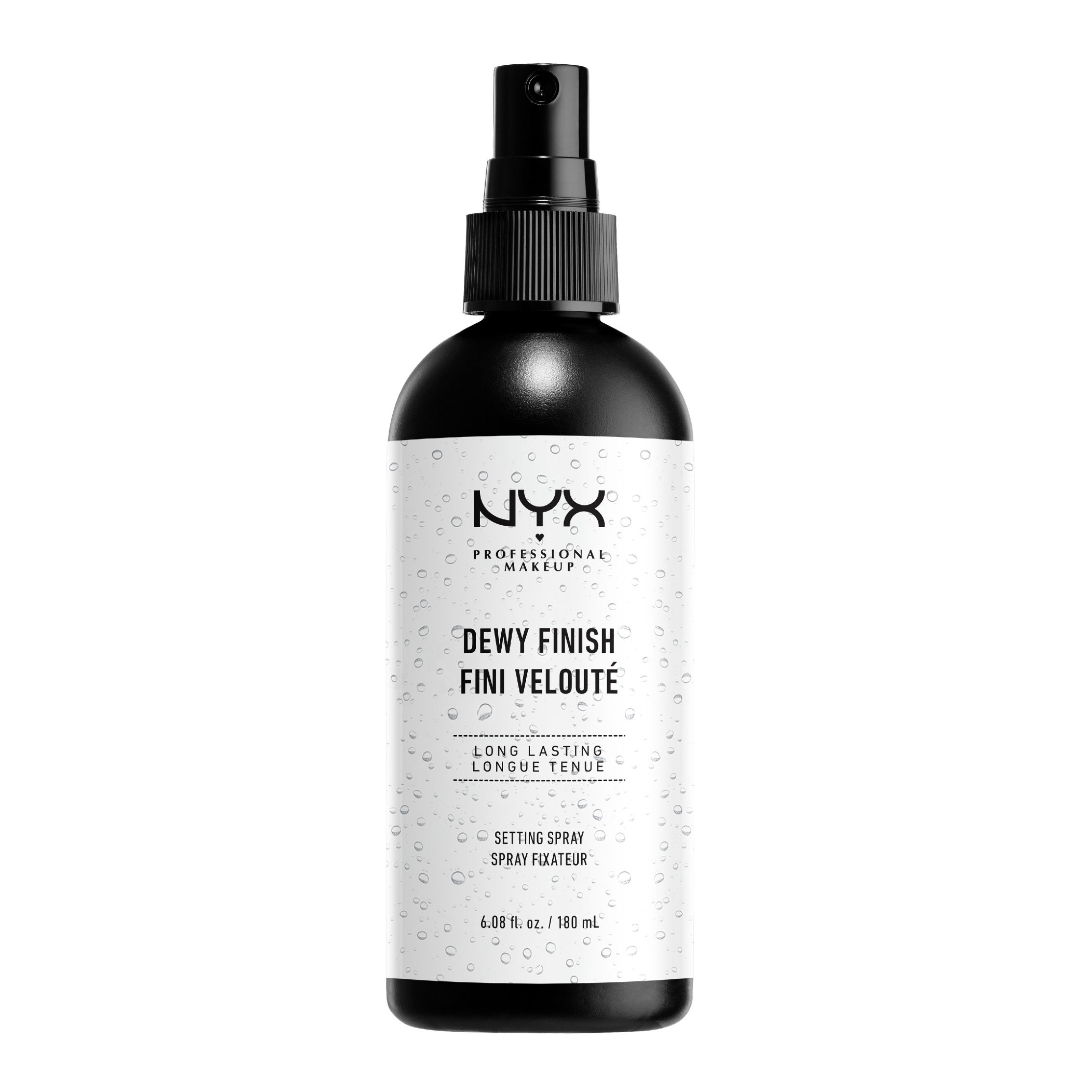 NYX Professional Makeup | Spray Fijador de Maquillaje Setting Spray Dewy: Consigue un acabado jugoso en tu piel con este spray fijador, imprescindible en tu look de belleza. Mantén tu maquillaje fresco y luminoso durante todo el día.