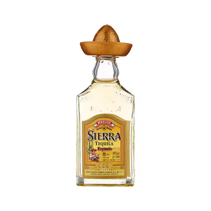 Miniatura Tequila Sierra Reposado 4cl - 1