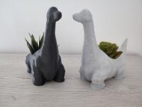 Maceta con forma de Dinosaurio Diplodocus - Decoración para el hogar y jardín - 3DRoots - details 0