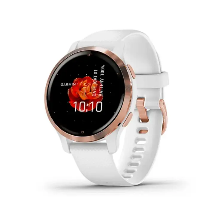 GARMIN VENU 2S ROSA ORO/BLANCO SMARTWATCH MULTIDEPORTE WIFI GPS INTEGRADO FRECUENCIA ACTIVIDAD SUEÑO 40MM - 1