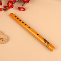 Flauta De Bambú Tradicional Chino Con 6 Agujeros Clarinete Vertical Instrumento Musical De Madera Para Estudiantes Y Principiantes - details 3