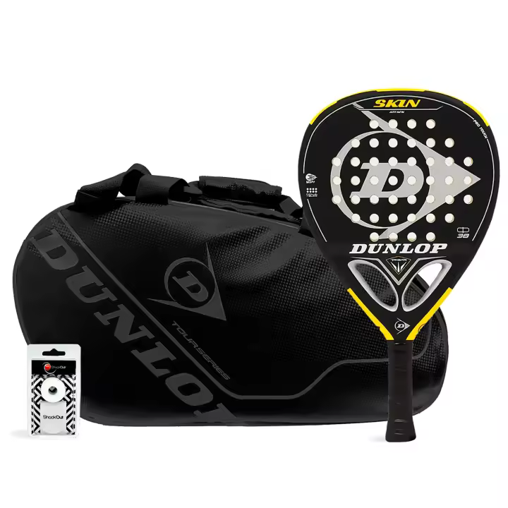 Pack Dunlop Skin Attack Intro Carbon Black - 1