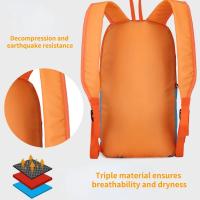 Mochila Deportiva Ligera Y Pequeña Para Hombres Exterior Material Principal De Lona Con Lining Tela Adecuada Para Actividades Al Aire Libre - details 6