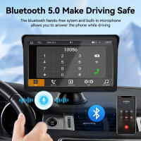 Ahoudy Reproductor Multimedia De Coche 7 Pulgadas MP5 Con Wireless Carplay Android Auto Bluetooth AUX Soporte Para TF USB Type-C - details 5