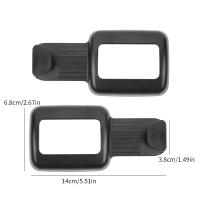 Anclaje De Cinturón De Seguridad Para Asiento Trasero Tesla Model Y Limiteres De Cinturón De Acceso Fácil Pareja Izquierda Y Derecha - details 1