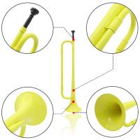 Trumpet Multibuho B Flat De Plástico Para Escuela Y Bandas Infantil Con Boquilla Instrumento Musical Regalo Para Niños - details 1