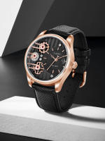 Reloj De Cuarzo Para Hombre TOMI Con Correa Desmontable Estilo Negocios Y Sencillo Caja De Regalo De Fiestas Material De Pulsera PU Calendario Completo Resistente Al Agua - details 23