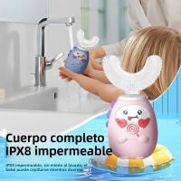 Cepillo De Dientes Eléctrico Para Niños En Forma De U De Silicona Automático Sonic 360 Grados Cepillo Inteligente Para Niños - details 7