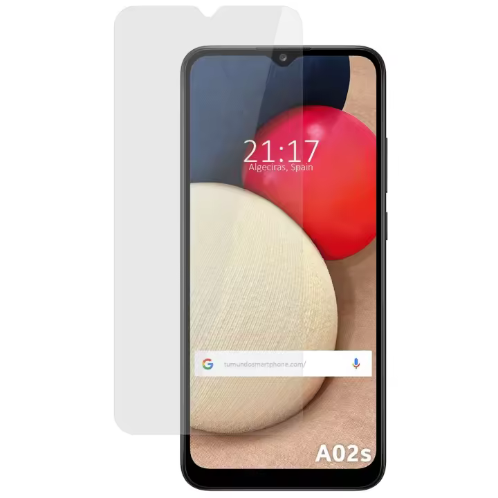 Tumundosmartphone Protector Cristal Templado para Samsung Galaxy A02s Vidrio - 1