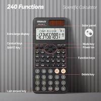 Calculadora científica de 240 Funciones, Pantalla de 2 líneas con Cubierta Deslizante para Estudiantes de Secundaria (OS 82MS 2ª edición) - details 2
