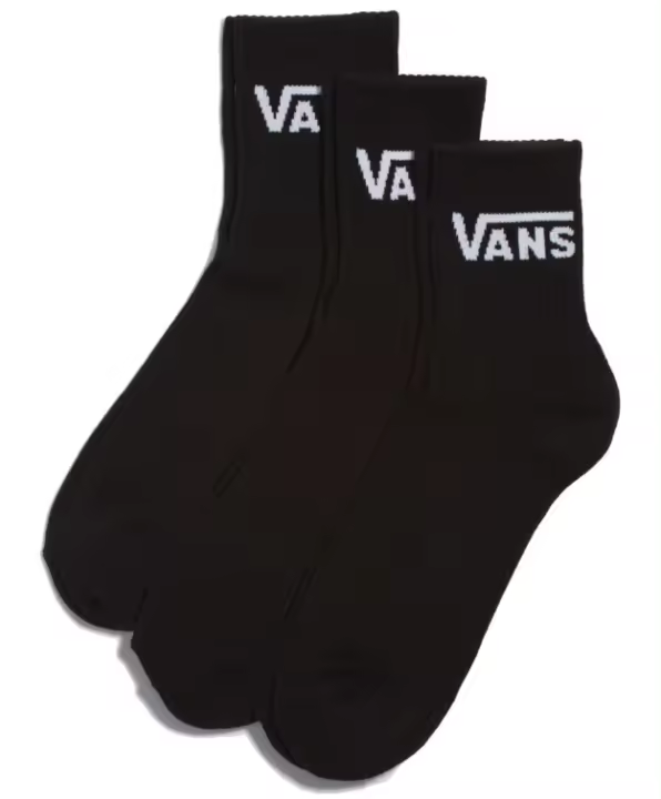 Calcetines Vans Classic Half para hombre en color negro - 1