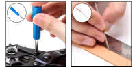 Kit De Prensa Para Agujeros En Cinturones De Cuero WUTA Con Herramienta Para Ojos Y Correas De Reloj DIY Para Cinturones De Cuero Mallas Collares De Perro - details 13