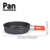 Kit De Cocina Para Camping 1 Pieza Set De Cocina Al Aire Libre Equipamiento De Aluminio Para Viajes Picnics BBQ Con Capacidad Mayor a 3L - details 5
