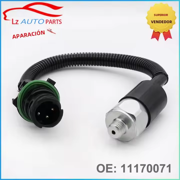 Sensor De Presión Para Camión VOE11170071 Compatible Con Volvo L120E L180E L220D L50D L70D L90D L120D - Sensor De Presión De Aceite M12 - 1