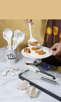 Set De Utensilios De Cocina En Silicona Rosa 18 Piezas Herramientas De Cocina Ecológicas Y Prácticas Incluye Tampones Medidora - details 7