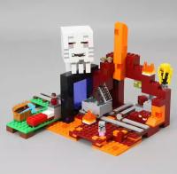 Bloques De Construcción Para Juego De Mundo Nether Portal Infierno Y Fantasma Hombre Juguete Educativo Compatible Con Lego ABS Sin Batería Edad Recomendada 6-12 Años - details 1