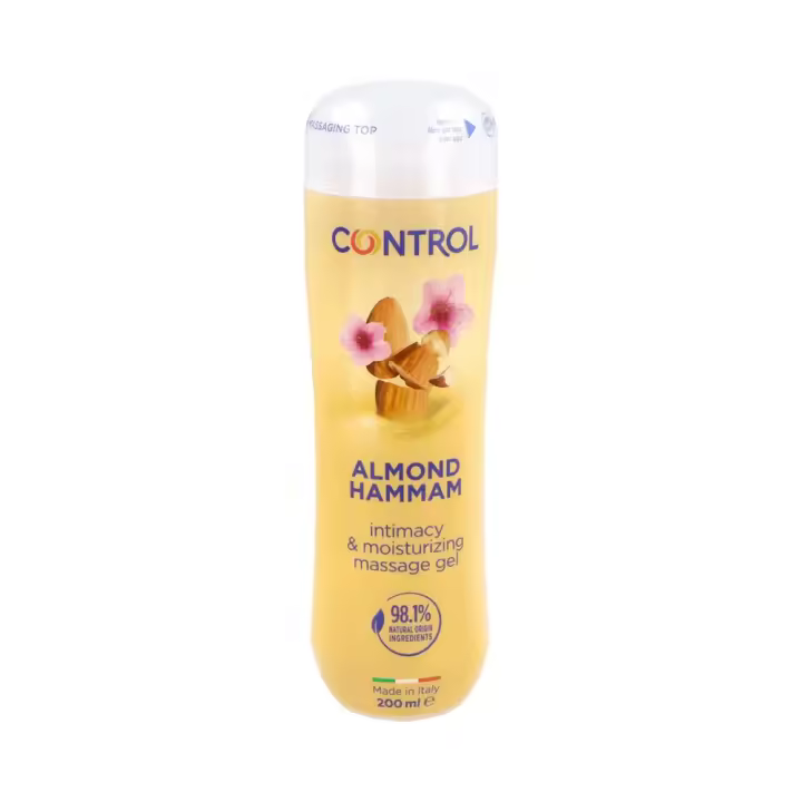 CONTROL GEL DE MASAJE 3 EN 1 LECHE DE ALMENDRAS PK - 1