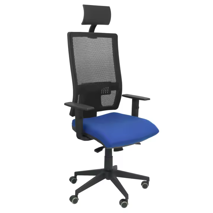 Piqueras Y Crespo Silla de Oficina Ergonómica con Brazos Regulables y Soporte Lumbar Regulable - 1