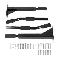 Ociodual Barra de Dominadas de Pared Elevación Pull Up Flexiones Dorsales Hasta 200Kg Negra Gym Gimnasio para Hogar Casa Fija - details 4