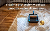 LYSSOLEN - Barniz de Poliuretano para Suelos de Madera al Agua de Un Componente - Protección y Durabilidad Superior - Resalta la Belleza Natural de la Madera - Resistente al Desgaste y Manchas - details 0