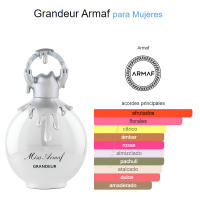 Miss Armaf Grandeur de Armaf  Perfume árabe Mujer Elegante Exclusivo Lujoso Dubái - 100ml - details 1