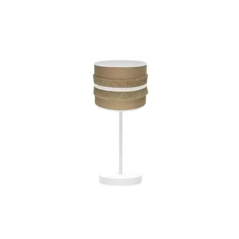 Lámpara de Mesa Natalia FABRILAMP - Blanco - 43x17x17 Cm - 1