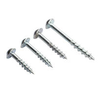 100pcs Tornillos Autoperforantes De Alta Resistencia Para Boquilla De Agujeros En Madera Galvanizados Antirrosa Oblicuos ST4-25 ST4-38 - details 0