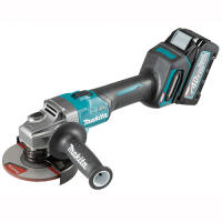MAKITA - KIT MAKITA 40V TALADRO HP001GZ + AMOLADORA GA005GZ + 2 BATERIA 4.0AH + CARGADOR + MALETIN - details 2
