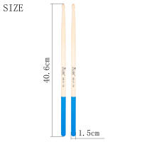 SLADE 1 Par De Tacadas De Batería Profesionales De Madera De Maple Accesorios De Percusión De 5 Colores Partes De Instrumentos Musicales - details 6