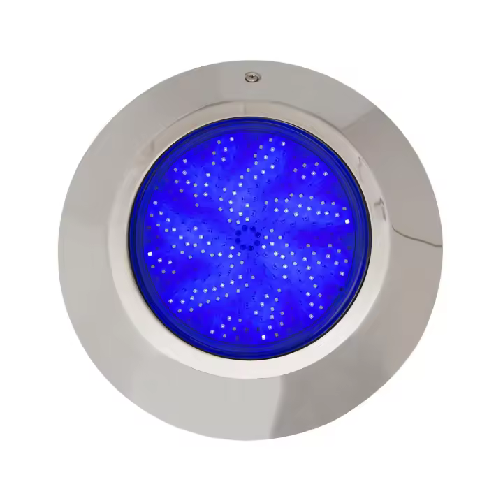 Ledkia Foco Piscina Superficie LED RGBW Sumergible 12V DC IP68 Acero Inoxidable 24W RGBW - 1