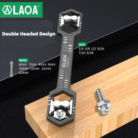 Llave De Hexágono Ajustable LAOA 14 En 1 Multifuncional Métrica/Inch Aleación De Acero Diseño De Doble Cabeza - details 4