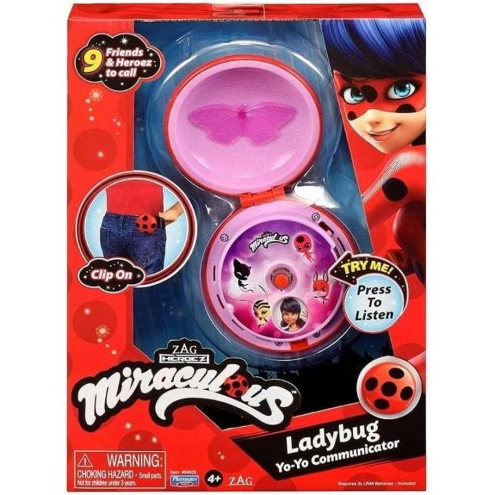 MIRACULOUS LADYBUG YOYO COMUNICADOR SECRETO DE TOY PARTNER