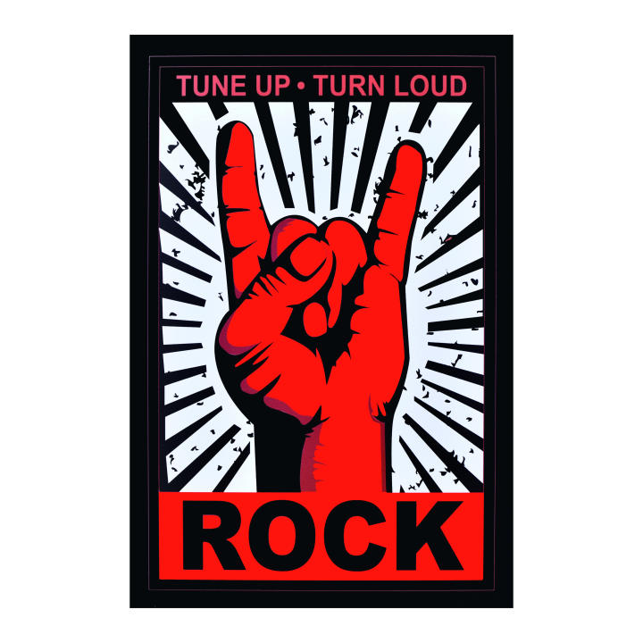 Placas Decorativas Vintage Rock Oasis Motorhead Sex Pistols ACDC Slipknot Kiss Cash Elvis Pink Floyd The Who Velvet Underground Bowie Judas Priest Misfits Iron Maiden The Cure Metálica 20x30 cm - Ideal para Cocina, Salón Habitaciones, Interior Casa.